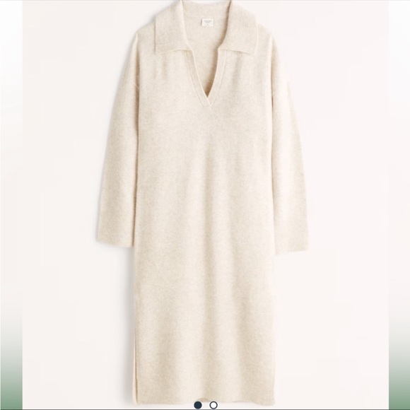 Abercrombie long sleeve midi sweater dress! - Picture 2 of 7